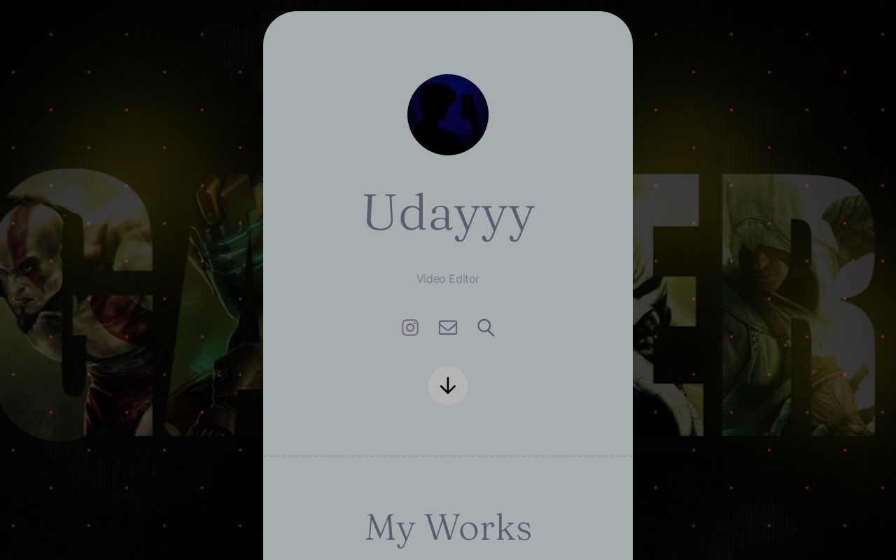 Carrd profile picture for @udayyy